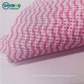 100% Polyester kitchen use tissue roll perforated towel spunlace nonwoven wipes